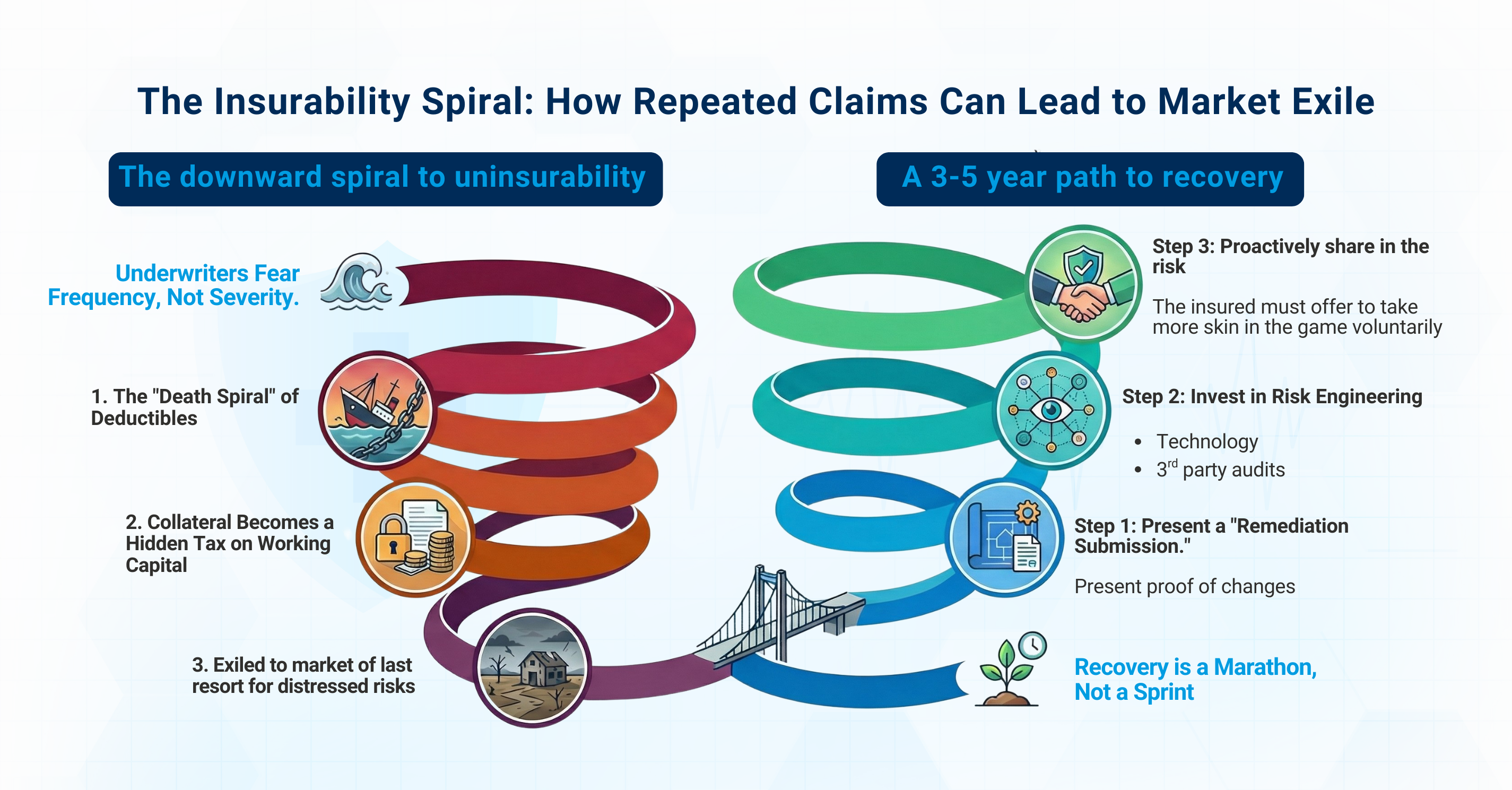 The Insurability Spiral: How Repeated Claims Can Lead to Market Exile
